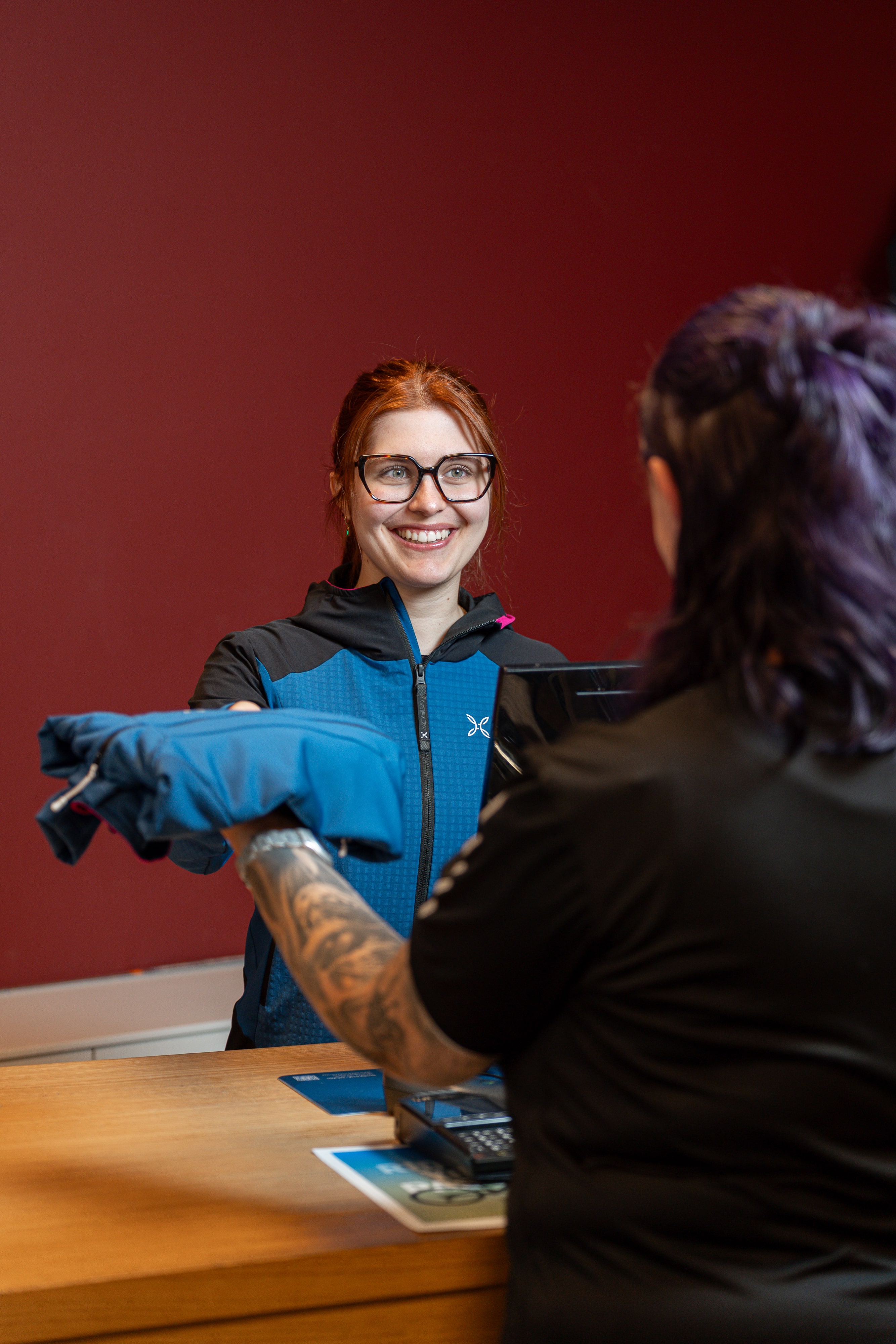 Bike-Werkstatt des Alpincenter