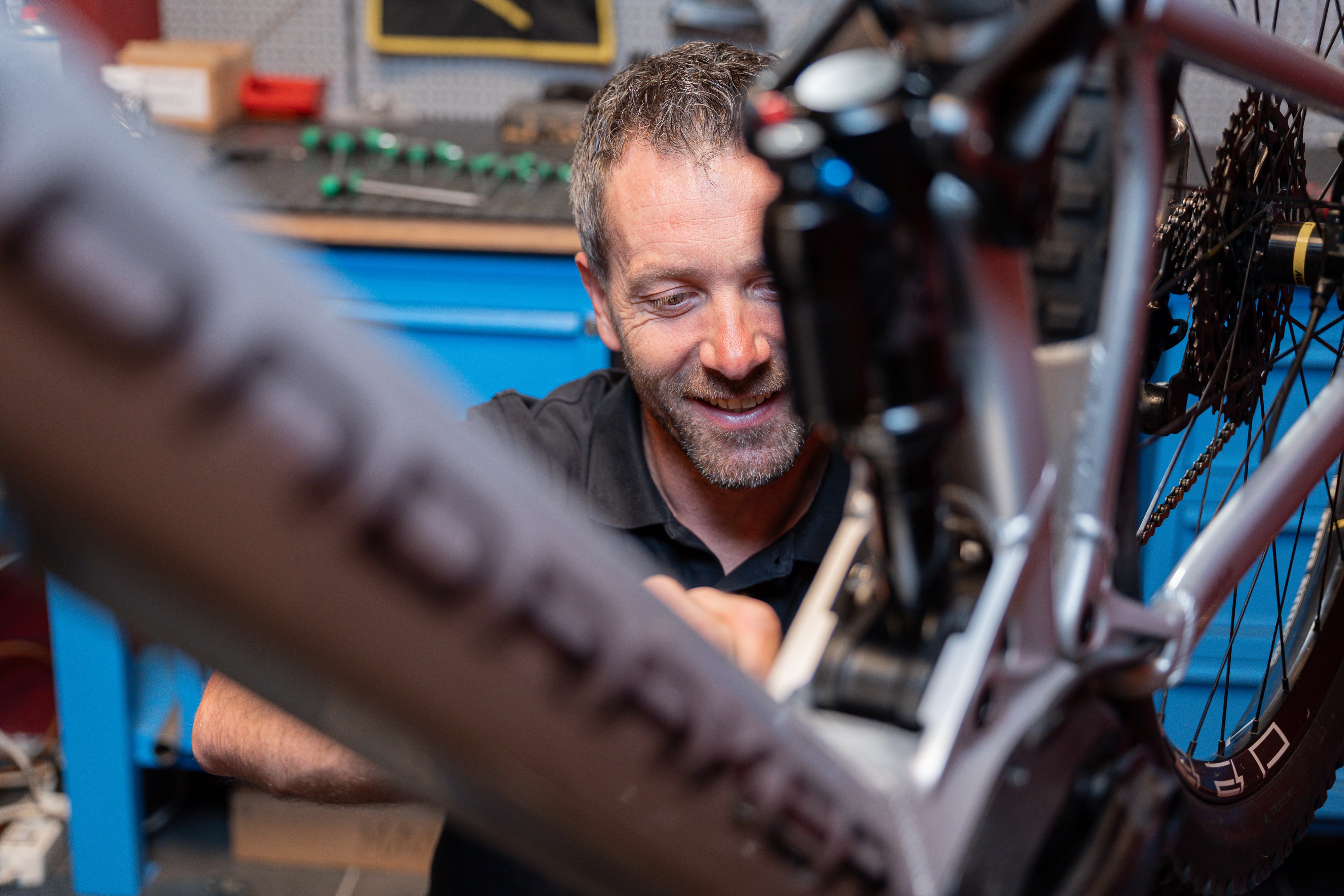 Mountainbikes im Verleih des Alpincenter