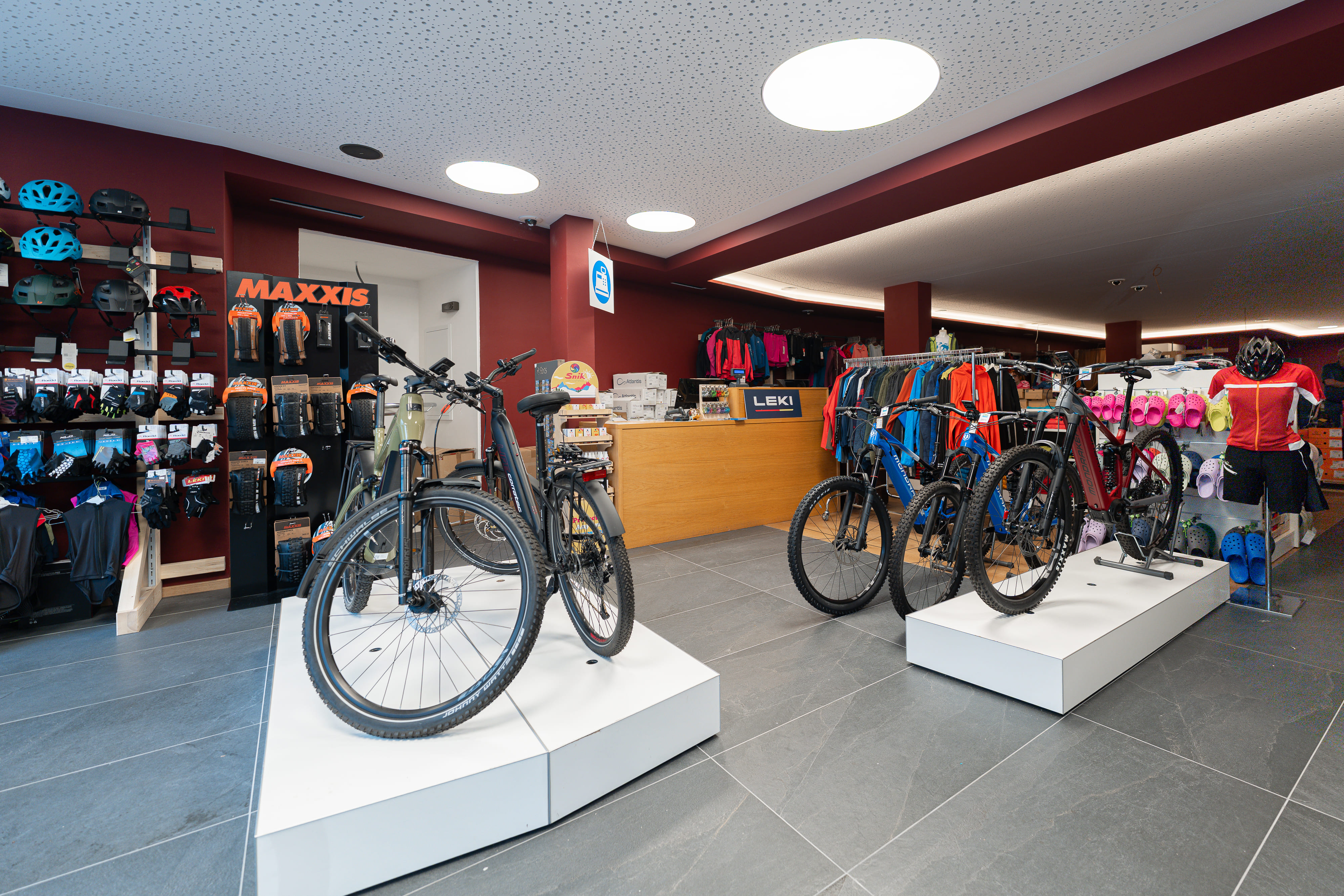 E-Bike-Verleih des Alpincenter in Südtirol